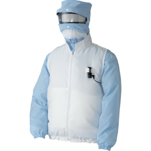 ファン付きウェアアウターベスト 白 S PK2903WS ゴールドウイン