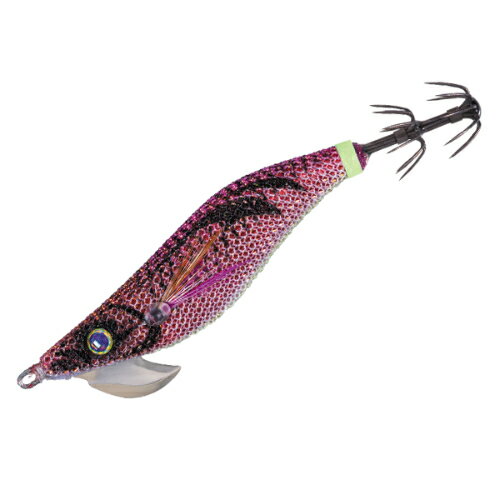 餌木蔵 ベイトフェザーライトエギング 1.6号 #59 レッド・ピンク Major Craft