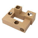 ★10%OFFクーポン 〜16日01:59迄★ねこねこトンネル フルセット P-NTF BOX 1個、L字 2個、T字 1個 アイリスオーヤマ