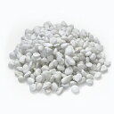 厳選敷砂利 玉石 白10mm TM-1W 約20kg 白 10~15mm程度 ネクスタイル