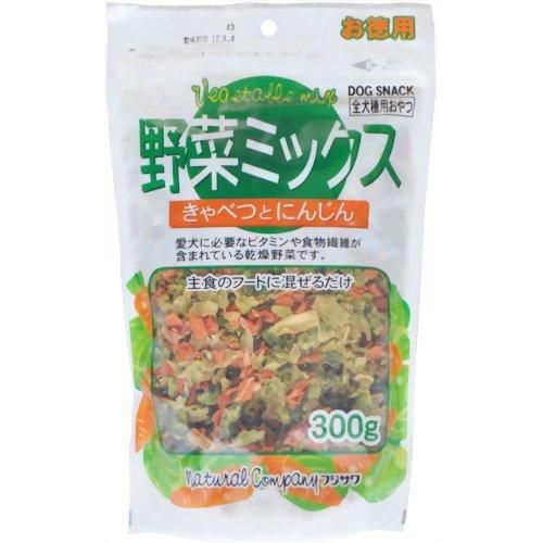 主食のフードに混ぜるだけ ●愛犬に必要なビタミンや食物繊維が含まれている乾燥野菜です。 ●内容量:300g。 ●本品記載の注意事項をご確認の上、ご使用ください。