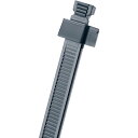 スタストラップ ナイロン結束バンド 耐熱性黒 (1000本入) SST1MM30 パンドウイット