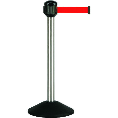 ベルトパーテーションとして。 ●屋外対応でロングストロークのベルトパーテーションです。 ●屋外での使用を想定した薄型ポリエチレンのベルトを採用しているため、紫外線や暑さ、寒さなどの気候変化などにおいても高い耐久性を維持します。 ●ベルトはゆ...