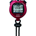 ストップウオッチソーラー インターバル レッド SVAJ103 SEIKO