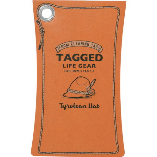 ライフギア橙色 Sチロリアンハット TALG1253S タグド