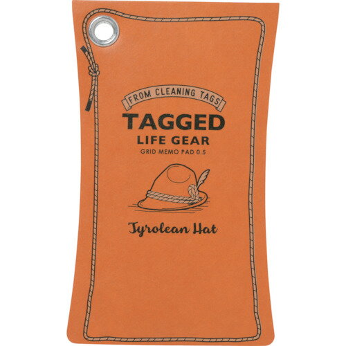 ライフギア橙色 Lチロリアンハット TALG1254L タグド