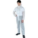 ECO不織布保護服 つなぎフード付 XL 目付35G コーティング無 TRV2ECO35XL XL TRUSCO