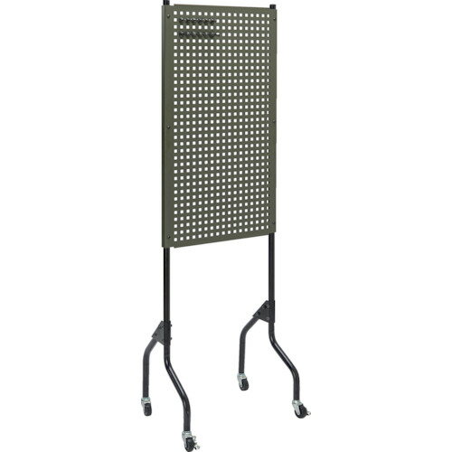 ライトパンチングパネル パネリーナ キャスター付 OD色 TUR1CMOD TRUSCO