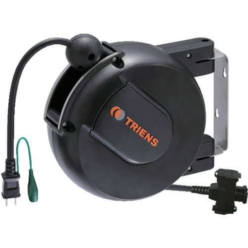 コードリール100V 二次側先端電源プラグ仕様 1.25x3心x6M WCC306RC TRIENS