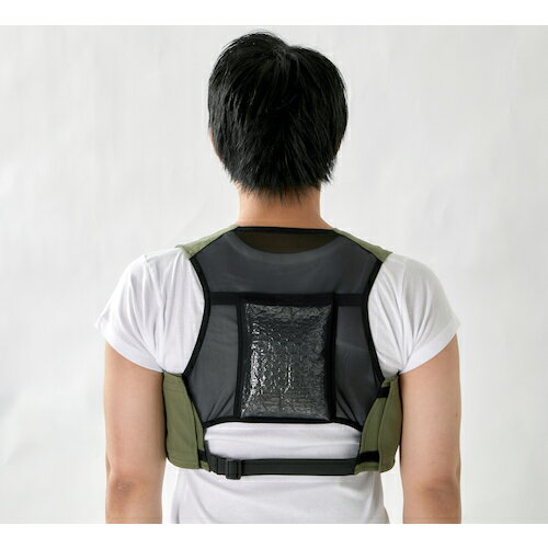 アイシングベスト前面コットンタイプ 長時間保冷剤3個セット WICEVLSET 長時間保冷剤 TRUSCO