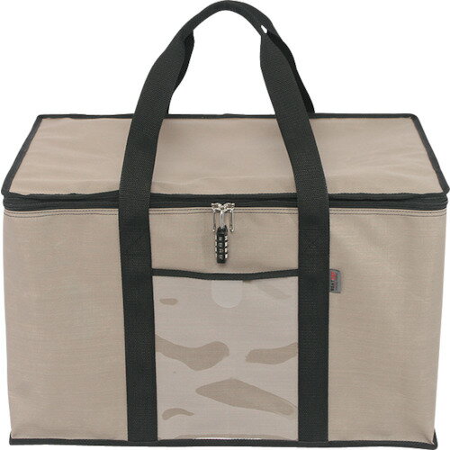 折り畳みコンテナバッグ 50L グレージュ WSCB5000 SANEI