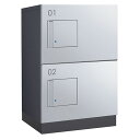 集合住宅用 宅配ボックス 機械式プッシュボタン錠 TBX-F1型 捺印無し TBX-F1SS-GM ダイケン