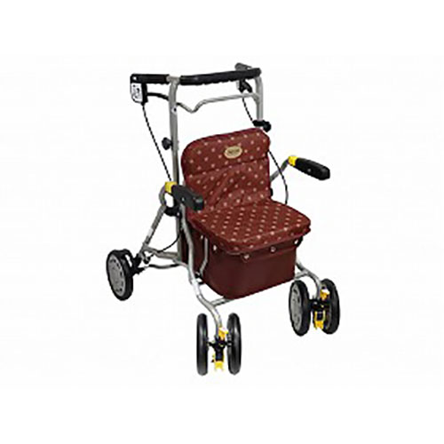 シルバーカー シンフォニーラクーン 316785 花柄ドットエンジ 島製作所