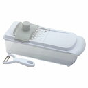 Simplice ワイド4プレート野菜調理器セット(ピーラー付) C-1104 パール金属