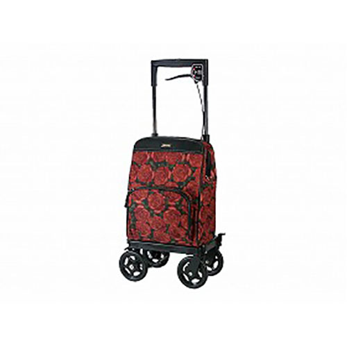 シルバーカー サイドカー メロディ プリモ(ブレーキ付き) 316285 ローズ柄R 右用 島製作所