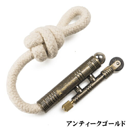 チャーロープホルダー アンティークゴールド Bush Craft Inc.