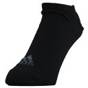 adidas 靴下3P 強力スニーカー ダーク 26-28cm DCM(4)