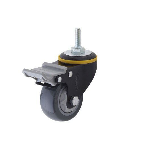 ウレタンキャスターネジ式2個組 L75US-GYN2 ルミナス