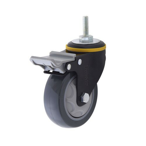 ウレタンキャスターネジ式 L100US-GYN ルミナス