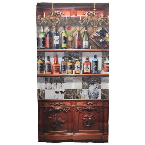 高さ調整のれん カウンターバー カウンターバー 85×170cm フルネス