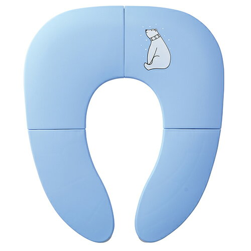 折り畳み式補助便座(青) 51934 アーテック