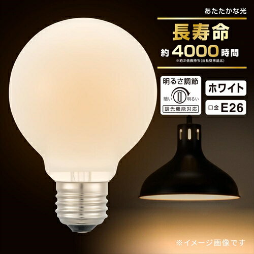 Ĺ��̿�ܡ����ŵ� E26 40W�� G95 �ۥ磻�� LB-GL9640K-WN OHM