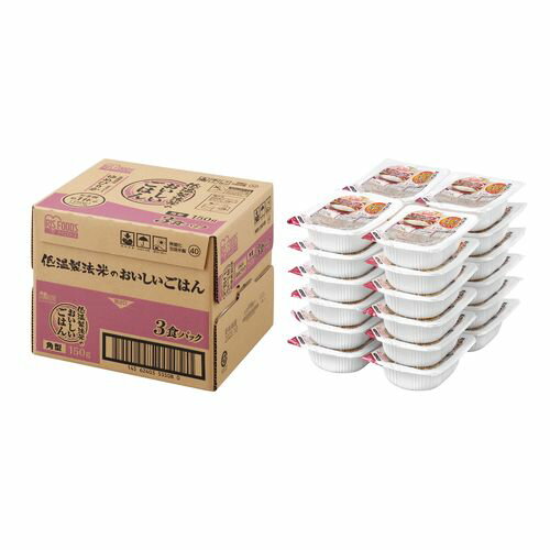 ケース 低温製法米のおいしいごはん ゆめぴりか 150g 150g×24P アイリスオーヤマ