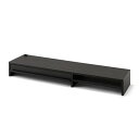 モニター台 引出し付き MNS-1000H-BO ブラックオーク 1000×264×130mm アイリスオーヤマ