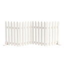 ★10%OFFクーポン 〜25日23:59迄★折り畳めるウッドフェンス160 WF-160F-WHT ホワイト ホワイト 住まいスタイル