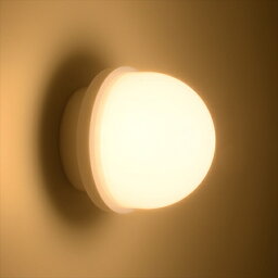LED浴室灯 60形相当 電球色 LT-F369KL OHM