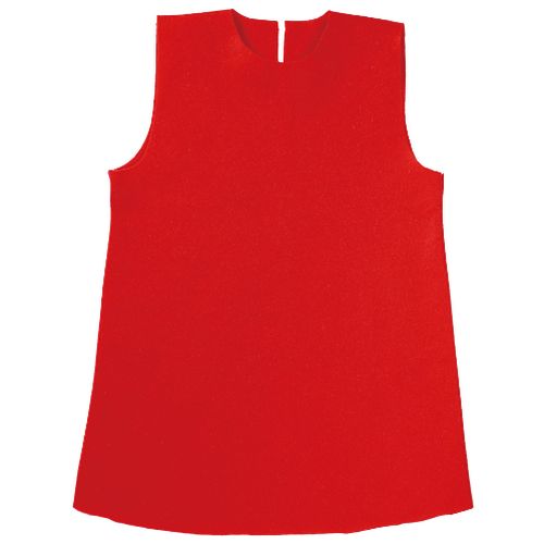 フェルト ワンピース レッド Cサイズ 18022 アーテック