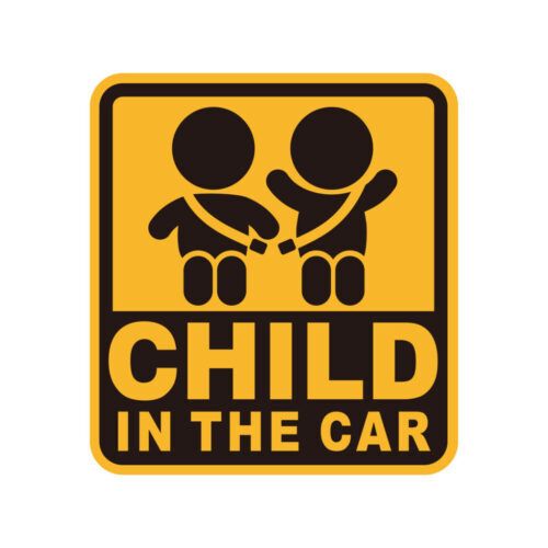 セーフティサイン CHILD IN THE CAR WA123 株式会社セイワ