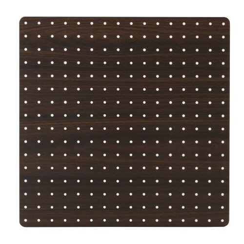 ラック用有孔ボード 4040 NOIB4040DB ダークブラウン 幅41×奥行41cm ルミナス スチールラック/メタルラック/メタルシェルフ/パンチングボード