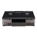 60cm 水無し片面焼グリル ガステーブル IC-S809BM-L 左高火力 LPガス用左強火 Paloma パロマ コンロ こんろ ガス レンジ 片面焼 水なし グリル LP プロパン 都市ガス ガステーブル