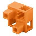立体的なあらゆる形が組み立てられます!。自由に遊んで創造力をのばそう!。造形表現の自由度が高く、パズル効果で脳力も鍛えられる!。 パッケージサイズ:140×140×20mm。重量:23g。材質:ブロック:ABS。セット内容:ブロックハーフB×8pcs。詳細サイズ:ブロックハーフB:W20×H20×D10mm。 ご使用上の注意をご使用前に必ずお読みください。