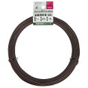 盆栽用針金 茶 400g巻/2.0mm ゴールデンスター 盆栽 盆栽用針金 ガーデニング 園芸 農具 農業 工具 道具