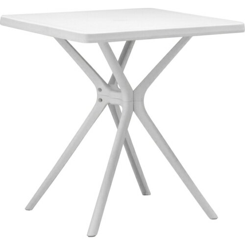 スクエアテーブル Bianca MPF-02TW ホワイト タカショー タカショー ガーデン ファニチャー テーブル ..