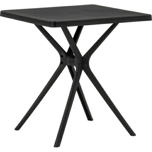 スクエアテーブル Bosco MPF-02TCG チャコールグレー タカショー タカショー ガーデン ファニチャー テ..