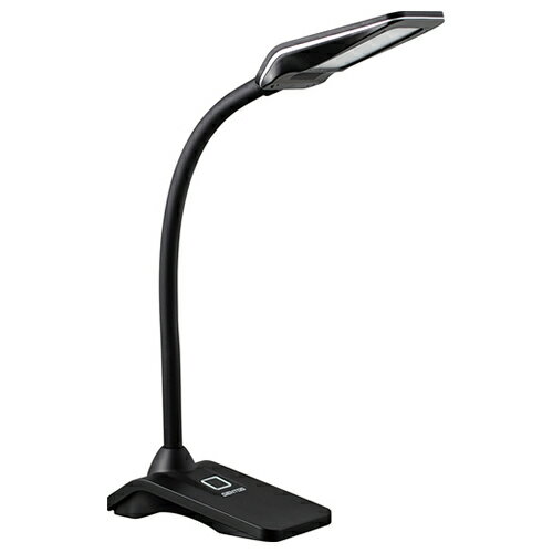 3段階調光:スイッチ操作で明るさを3段階に調節できる。高演色LED使用。平均演色評価数:RA97。眼のことを考えたデスクライト:高演色Ra97LEDによりブルーライトを軽減し、太陽光に近い自然な光を実現。眼が疲れにくい。当社の旧製品平均演色...