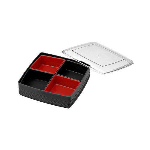 彩り御膳 #1067 ブラック 一段 イノマタ化学 彩り御膳 レジャー お弁当 おせち料理 保存容器 容器 和風