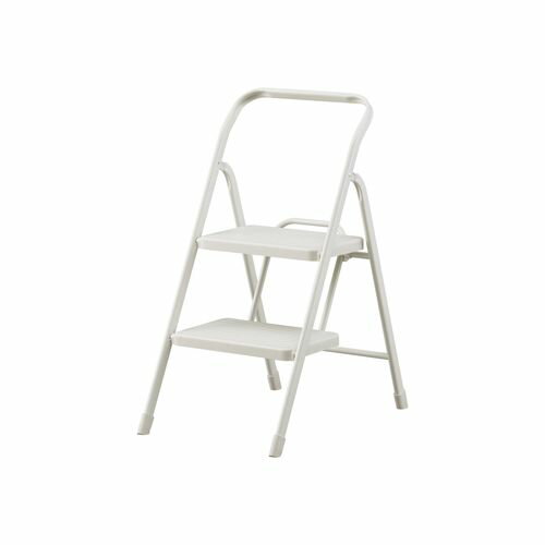 折りたたみステップ2段 OSU-2R ニュアンスグレー アイリスオーヤマ 踏み台 脚立 腰掛 ガーデニング 折り畳み おりたたみ