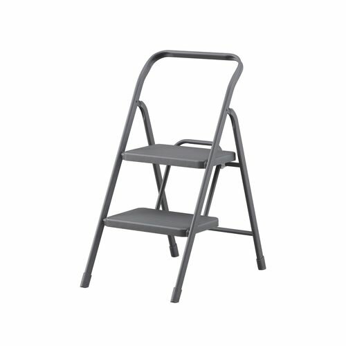 折りたたみステップ2段 OSU-2R ダークグレー アイリスオーヤマ 踏み台 脚立 腰掛 ガーデニング 折り畳み おりたたみ