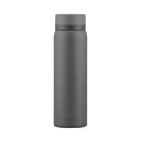 ステンレスケータイボトル スクリュー 500ml SKB-S500 グレー 500ml アイリスオーヤマ 水筒 マグボトル まほうびん 魔法瓶 保冷 保温 飲み...