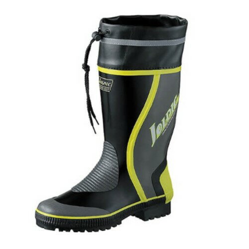 ジョルディック DX-41 ブラック 28cm 福山ゴム工業株式会社 長靴 ゴム 丈夫 吸汗 カバー付 反射材 メンズ レディース