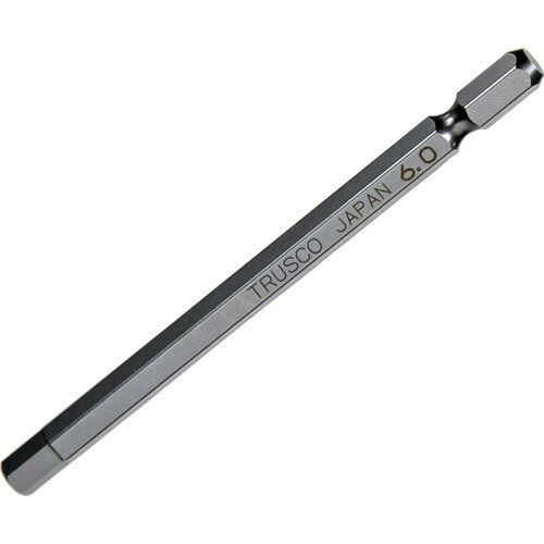 六角ビット 100L 6.0mm THBM60 TRUSCO ドライバービット 片頭ビット