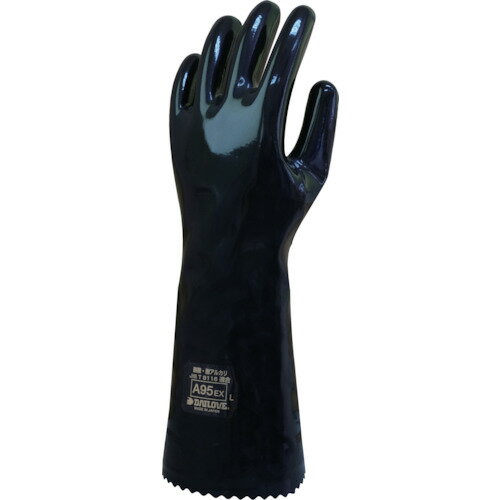 耐酸・耐アルカリ化学防護手袋 ダイローブA95EX(LL) DA95EXLL DAILOVE DAILOVE 手袋 耐薬品・耐溶剤手袋