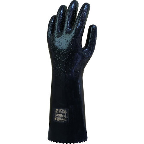 耐酸・耐アルカリ化学防護手袋 ダイローブA96EX(L) DA96EXL DAILOVE DAILOVE 手袋 耐薬品・耐溶剤手袋