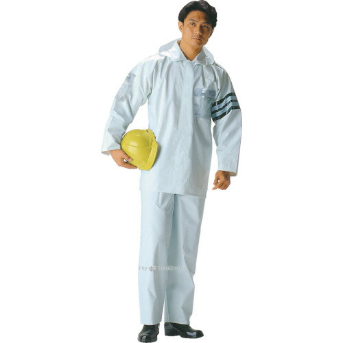 ロードセーフティー ホワイト3L 4550WH3L トオケミ トオケミ ウェア 雨具