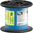UL耐熱ビニル絶縁電線 UL1007 AWG28 100M 青 UL1007AWG28100MBL KYОWA KYОWA 電設機器 電線