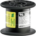 UL耐熱ビニル絶縁電線 UL1007 AWG28 100M 黒 UL1007AWG28100MBK KYОWA KYОWA 電設機器 電線